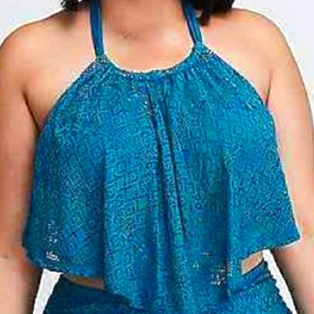 Lane Bryant - Crochet Bikini Top & Bikini Bottom